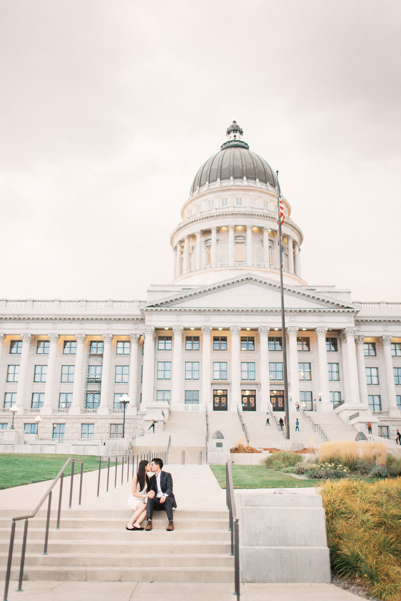 Utah State Capital Engagements Photos