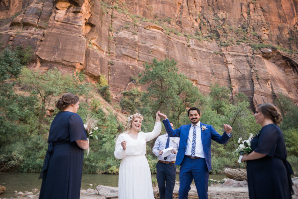 temple of sinawava elopement, temple of sinawava wedding, the narrows wedding, the narrows elopement, zion elopement, zion wedding